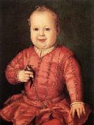 Agnolo Bronzino Portrait of Giovanni de- Medici Spain oil painting artist
